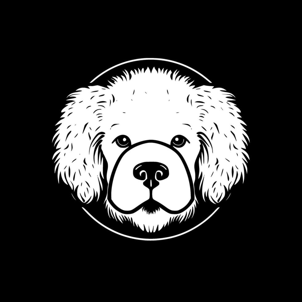 Bichon Frise - High Quality Logo - illustration ideal for T-shirt graphic vector
