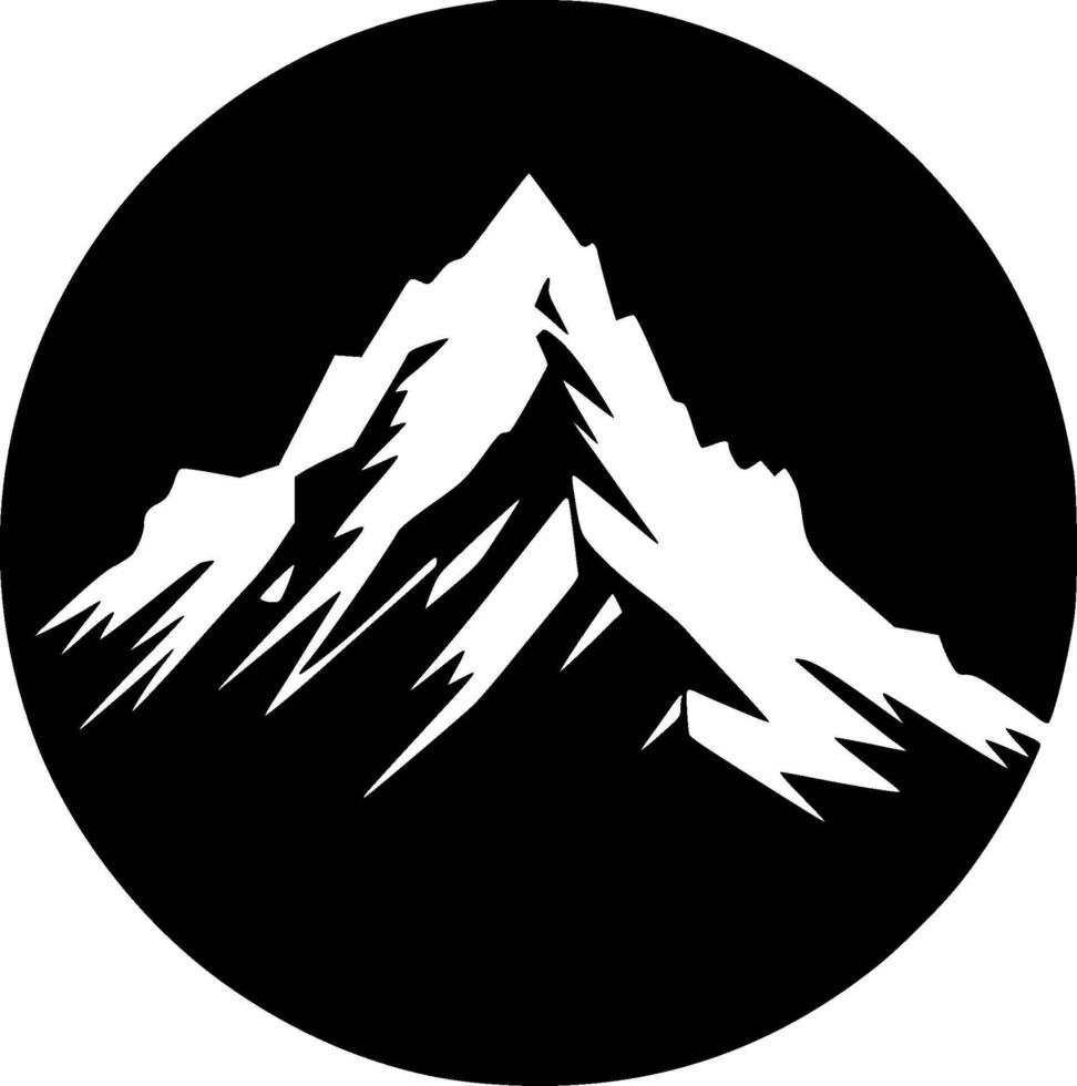 montañas - alto calidad logo - ilustración ideal para camiseta gráfico vector