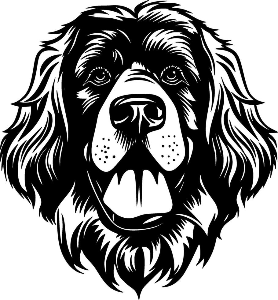 Leonberger - Minimalist and Flat Logo - illustration vector