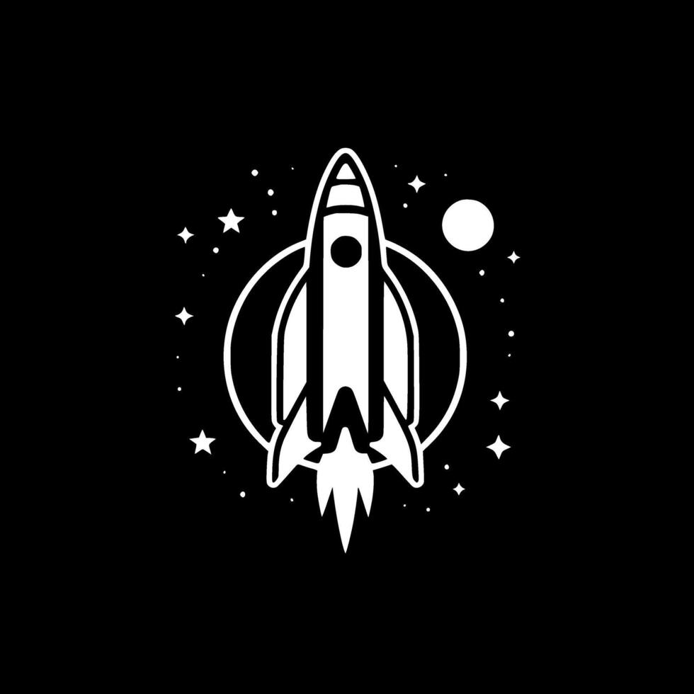 Space - High Quality Logo - illustration ideal for T-shirt graphic vector