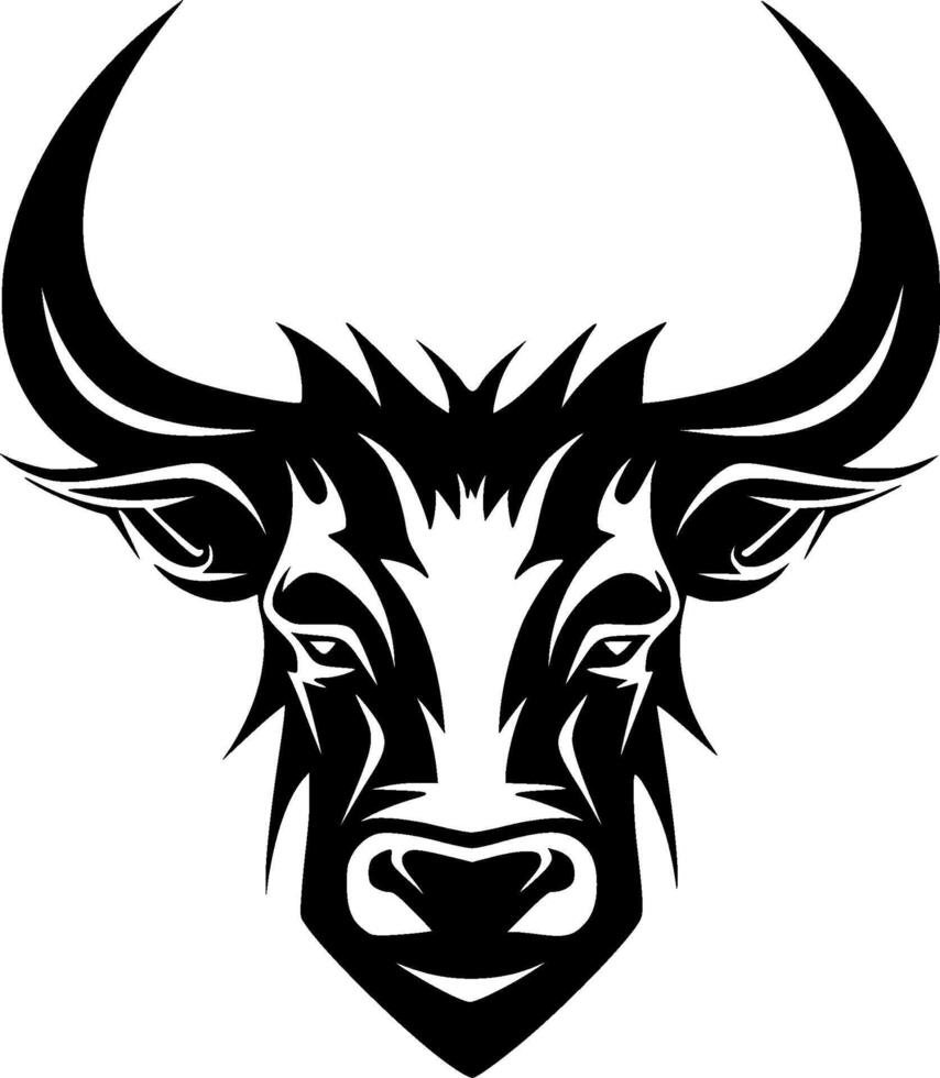 Bull - High Quality Logo - illustration ideal for T-shirt graphic vector