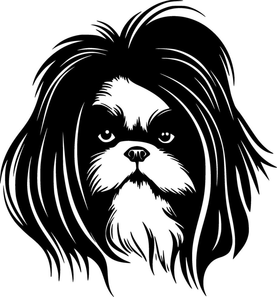 Japanese Chin - High Quality Logo - illustration ideal for T-shirt graphic vector