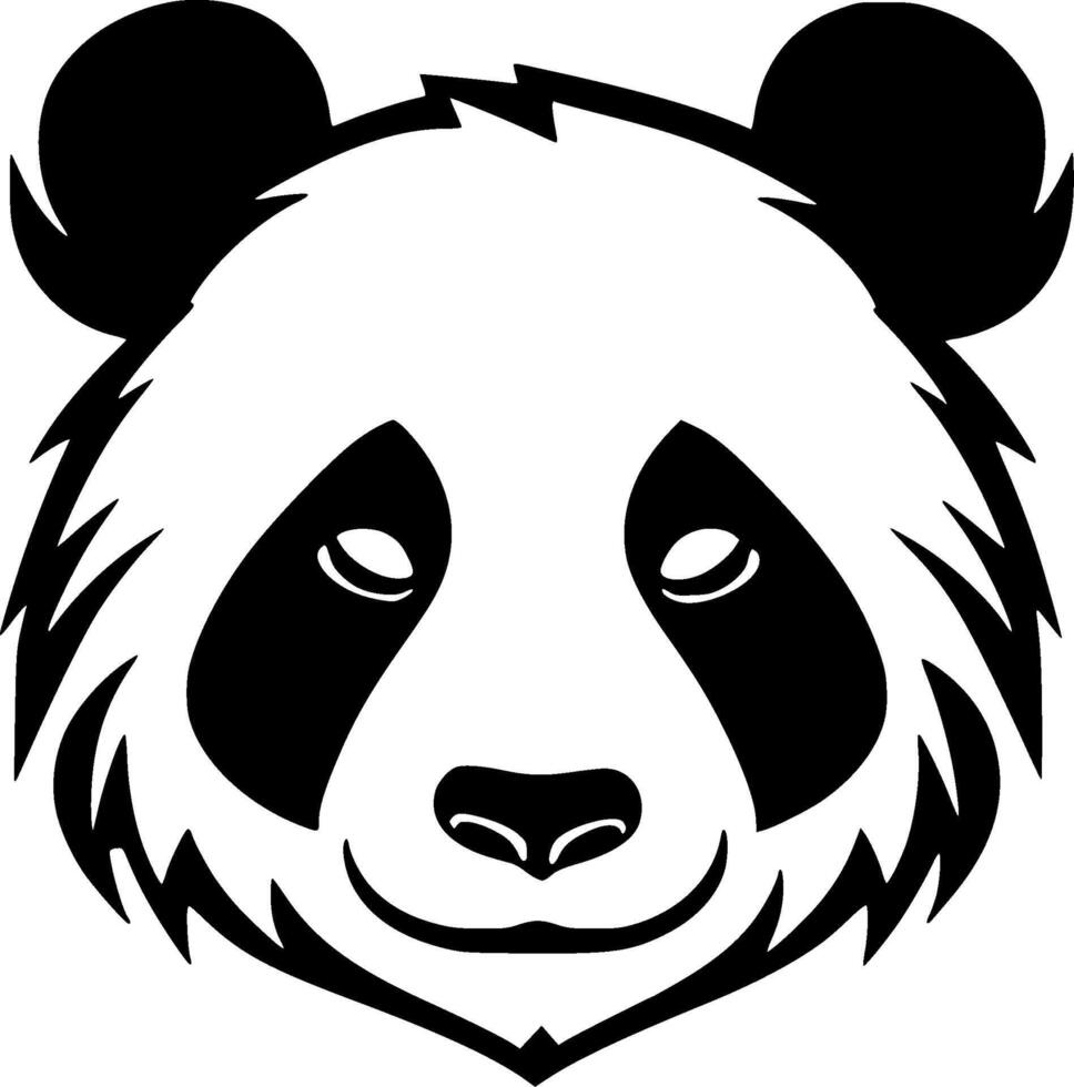 panda - alto calidad logo - ilustración ideal para camiseta gráfico vector