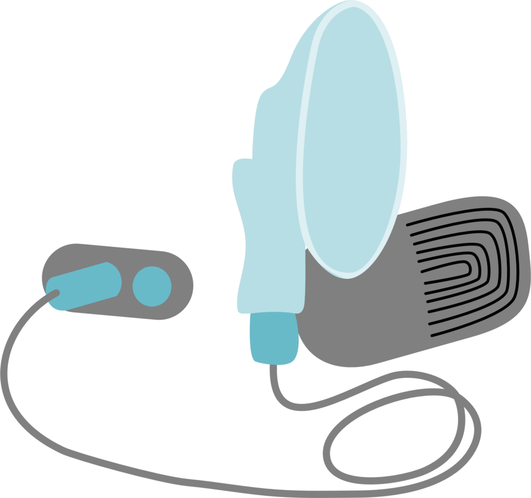 nebulisator enhet illustration png