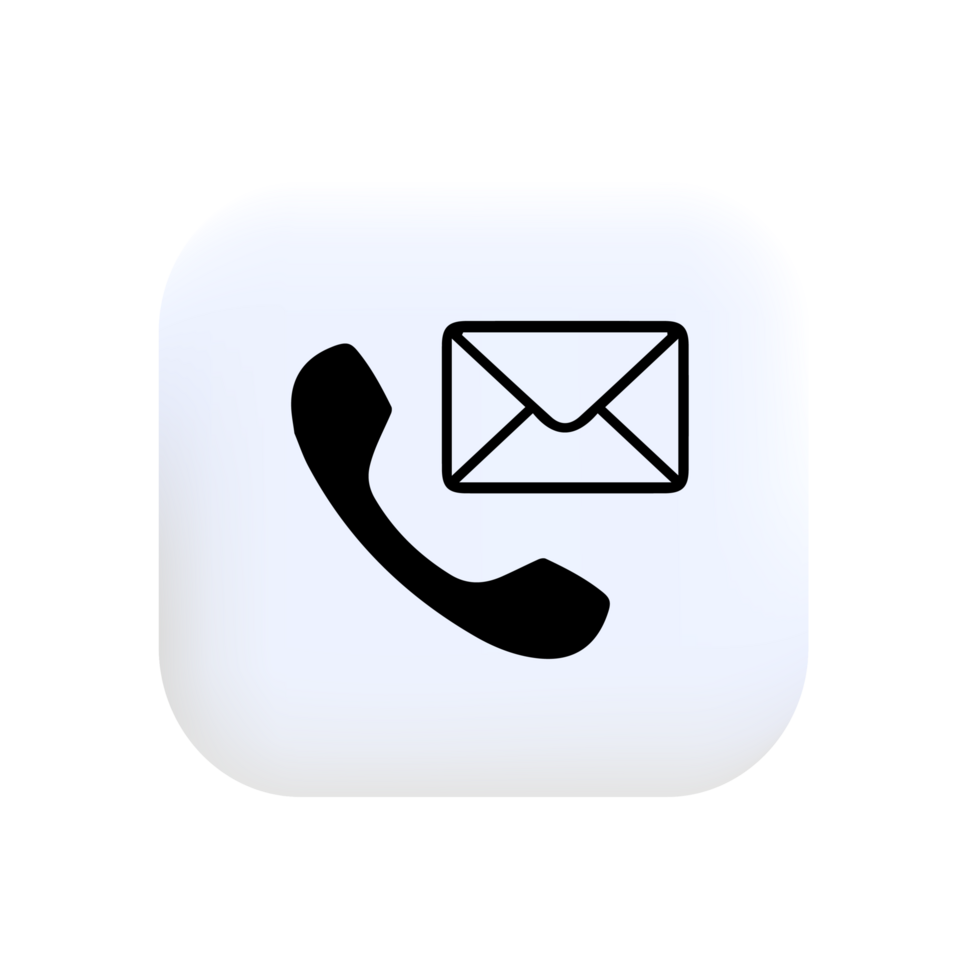 Contact us icon. Communication icon png