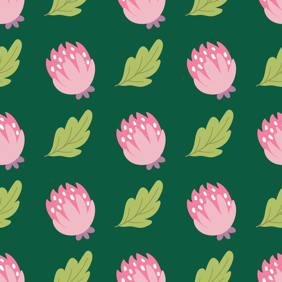 floral sin costura modelo. diseño para tela, textil, fondo de pantalla, embalaje vector