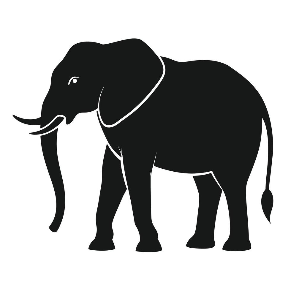 Elephant Illustrations - Ideal for Safari-Themed Decor, Children's Books, and Eco-Friendly Branding vector