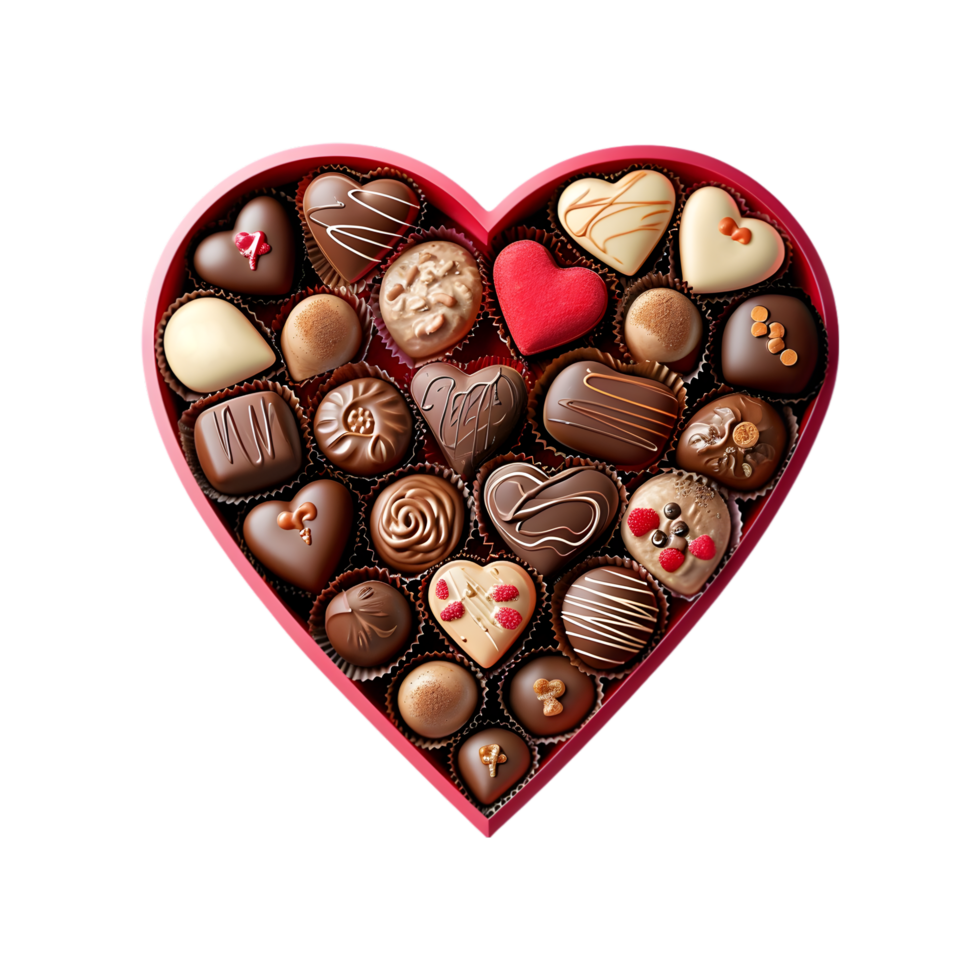 valentine's day chocolate heart shape, heart shape transparent background clipart png