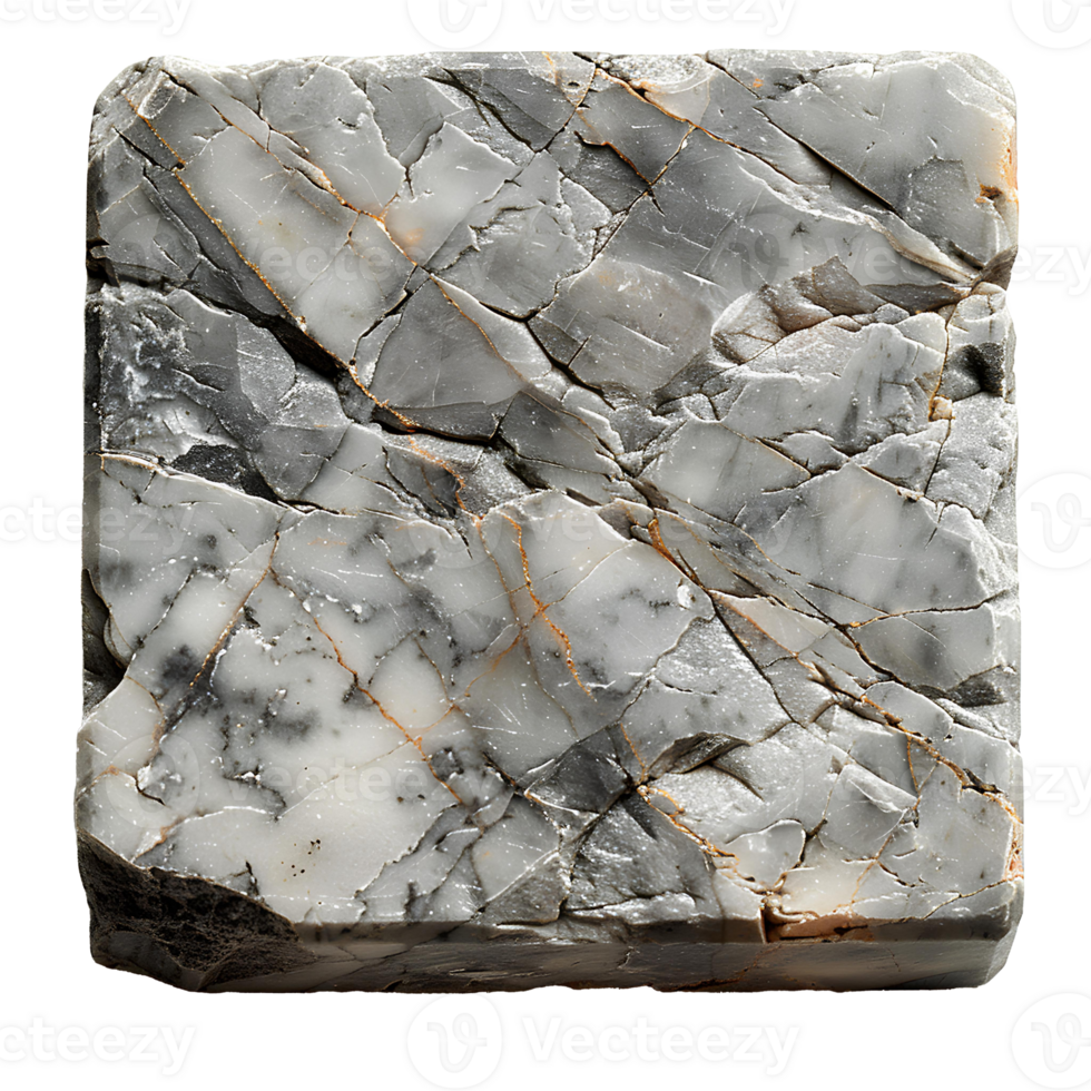 Marble stone . Piece of marble stone top view. Marble flat lay . Marble stone for flat lay product placement and presentation png