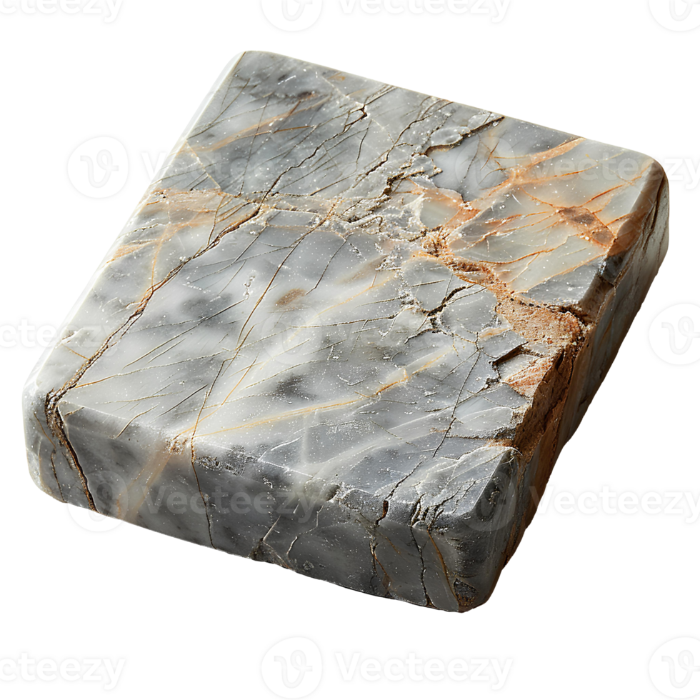 Marble stone . Piece of marble stone top view. Marble flat lay . Marble stone for flat lay product placement and presentation png