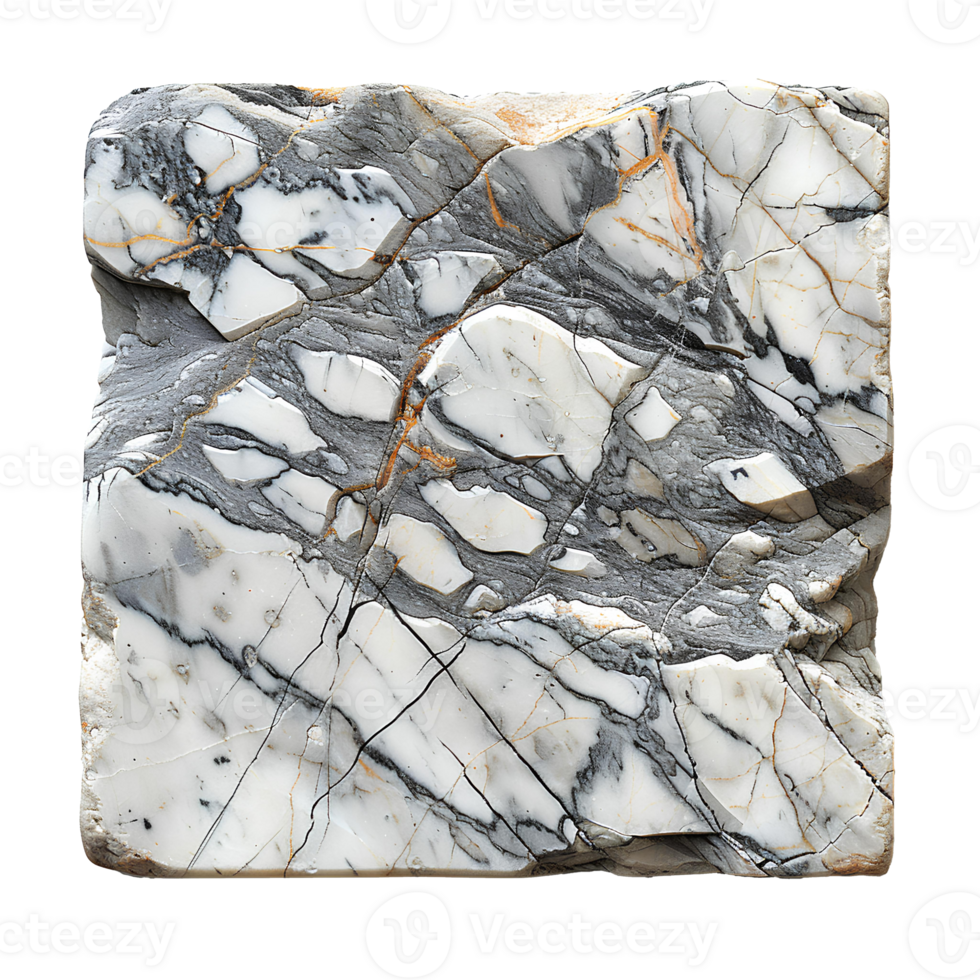 Marble stone . Piece of marble stone top view. Marble flat lay . Marble stone for flat lay product placement and presentation png