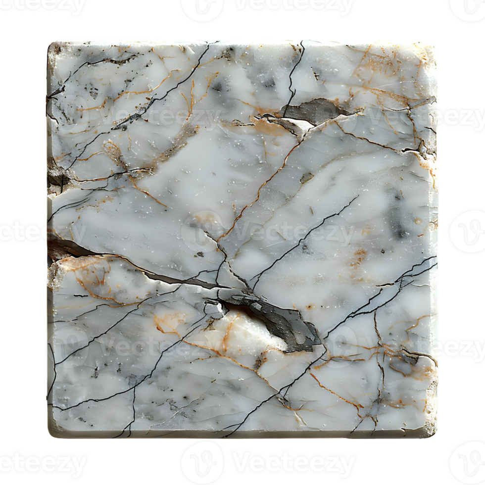Marble stone . Piece of marble stone top view. Marble flat lay . Marble stone for flat lay product placement and presentation png