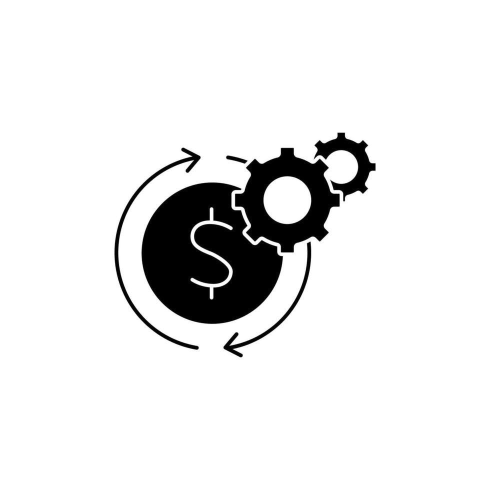 business model concept line icon. Simple element illustration. business model concept outline symbol design. vector