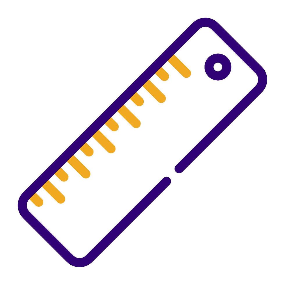 Ruler Icon Illustration, for web, app, infographic, etc vector