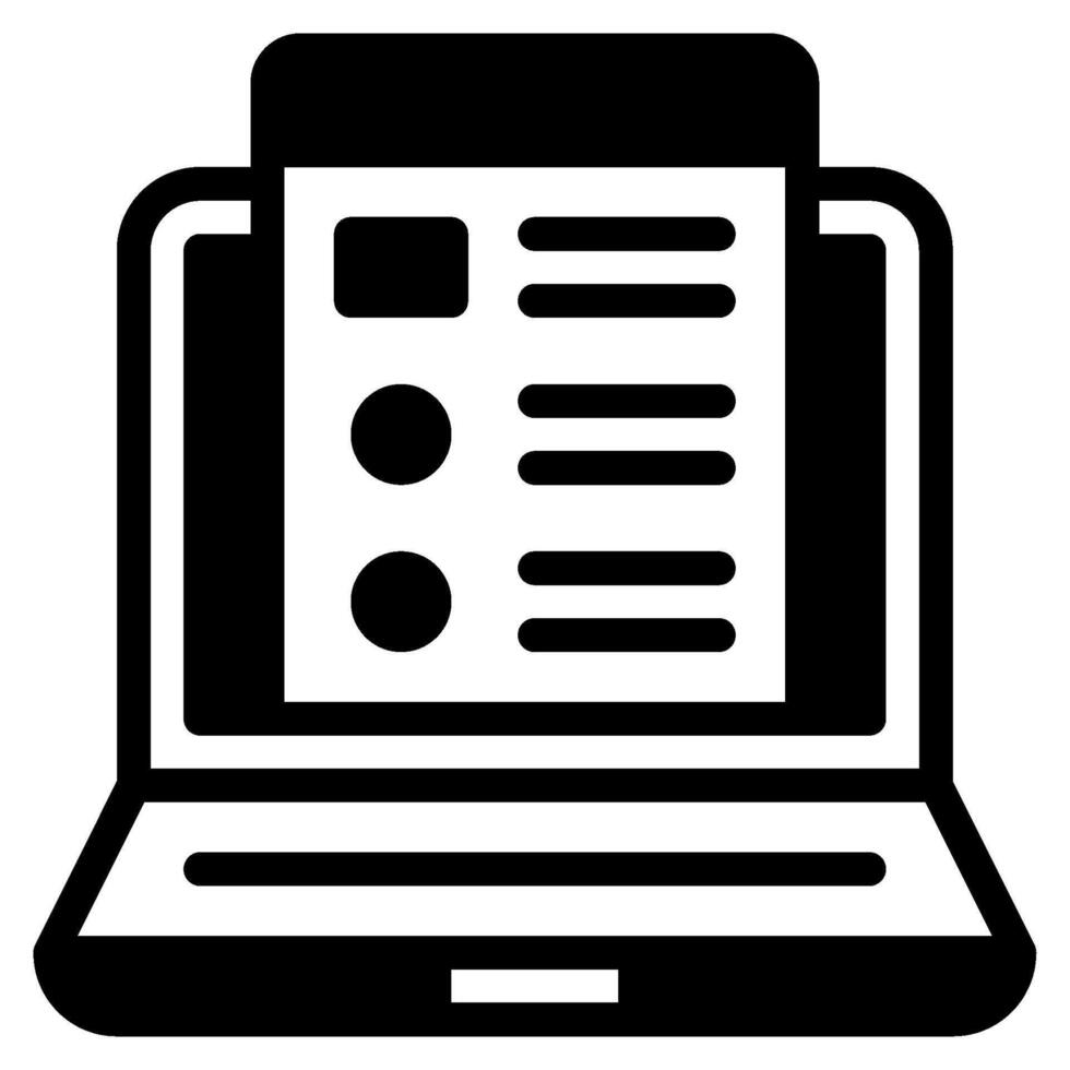 E Learning Platform Icon for web, app, infographic, etc vector