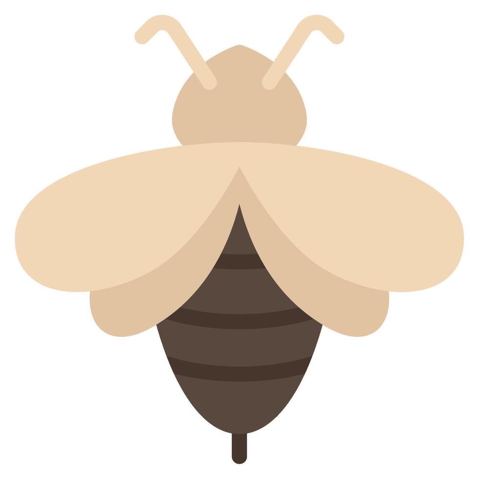 Bee Icon Illustration, for web, app, infographic, etc vector