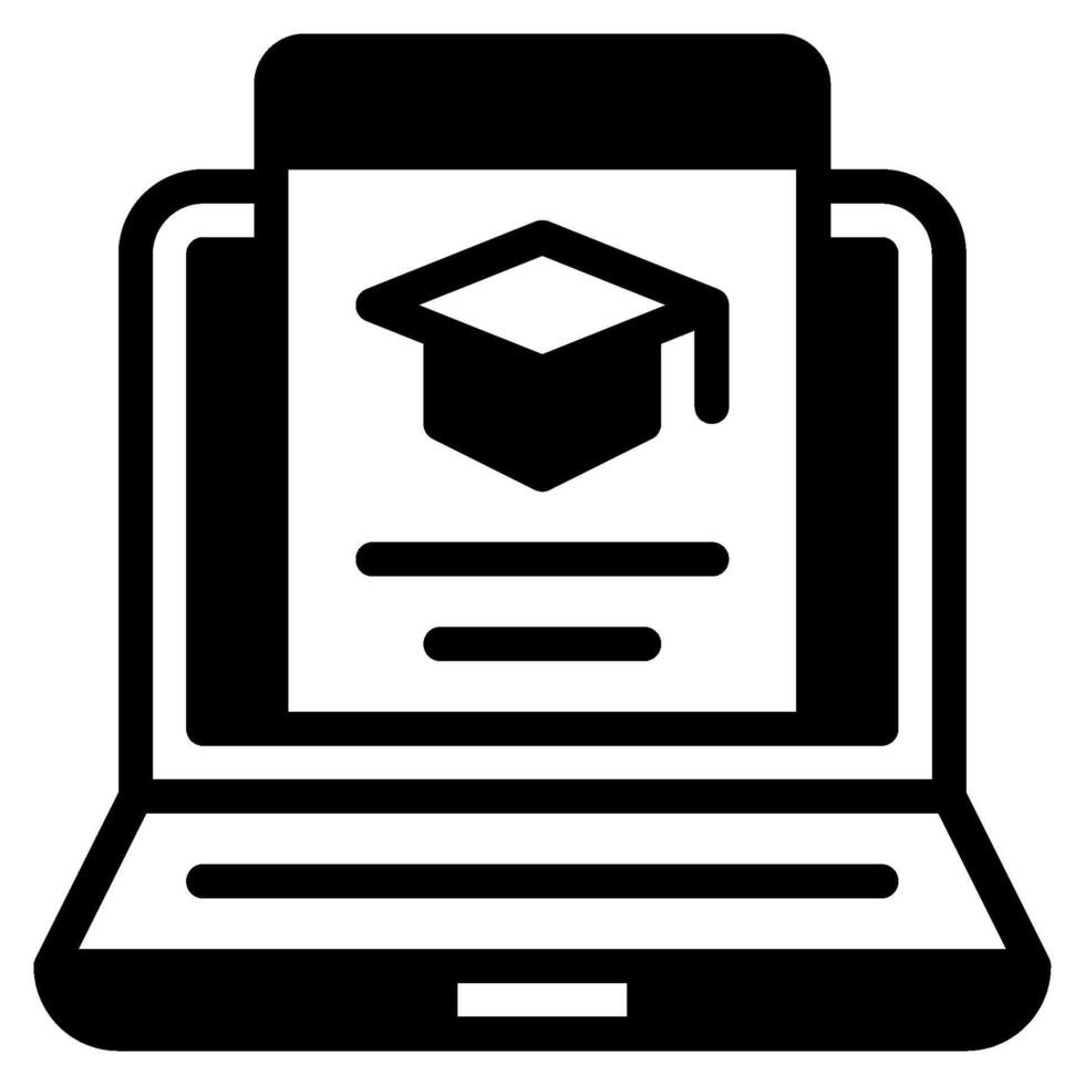 Distance Education Icon for web, app, infographic, etc vector