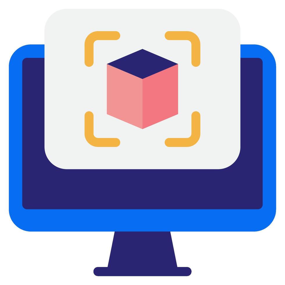 Augmented Reality Icon for web, app, infographic, etc vector