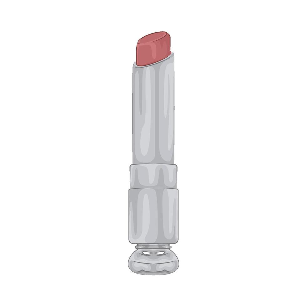 Illustration of nude lipstick vector