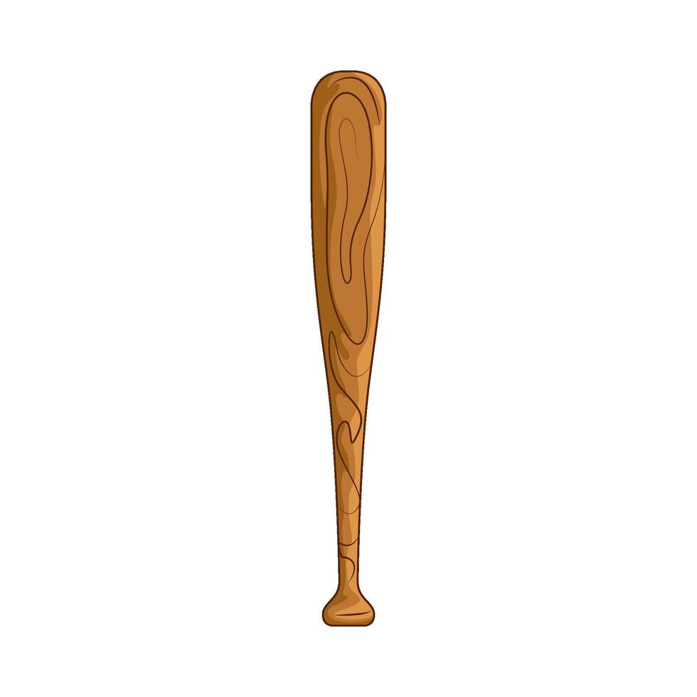 Illustration of baseball bat vector
