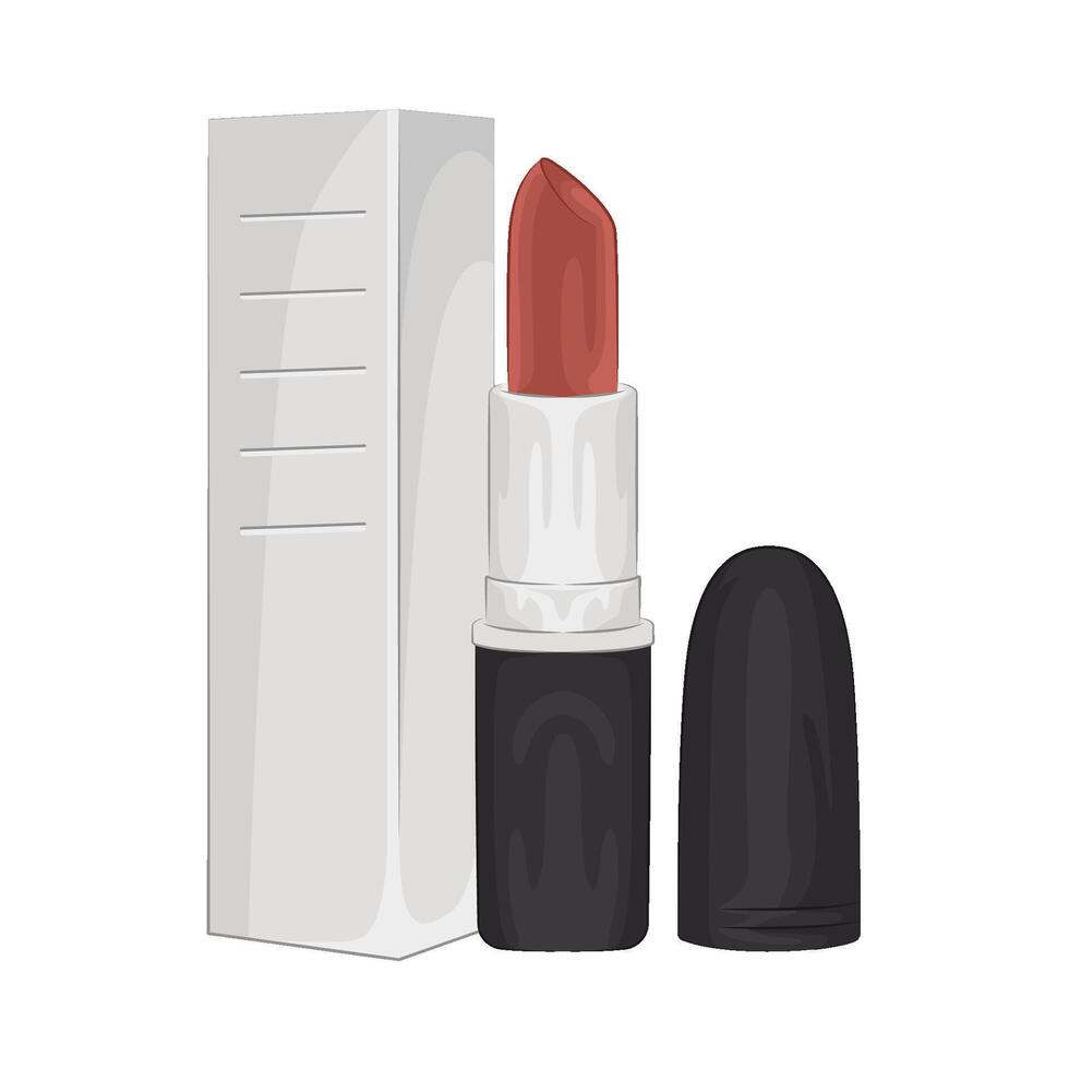 Illustration of nude lipstick vector