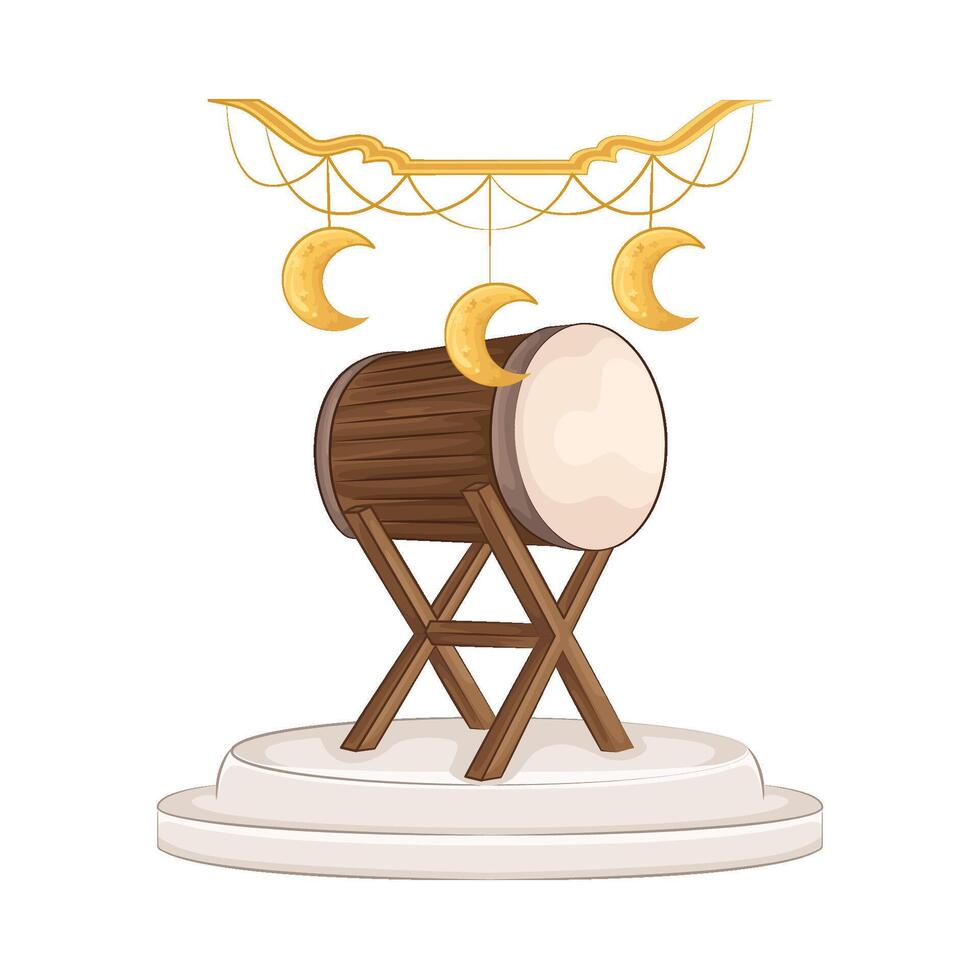 Illustration of bedug vector