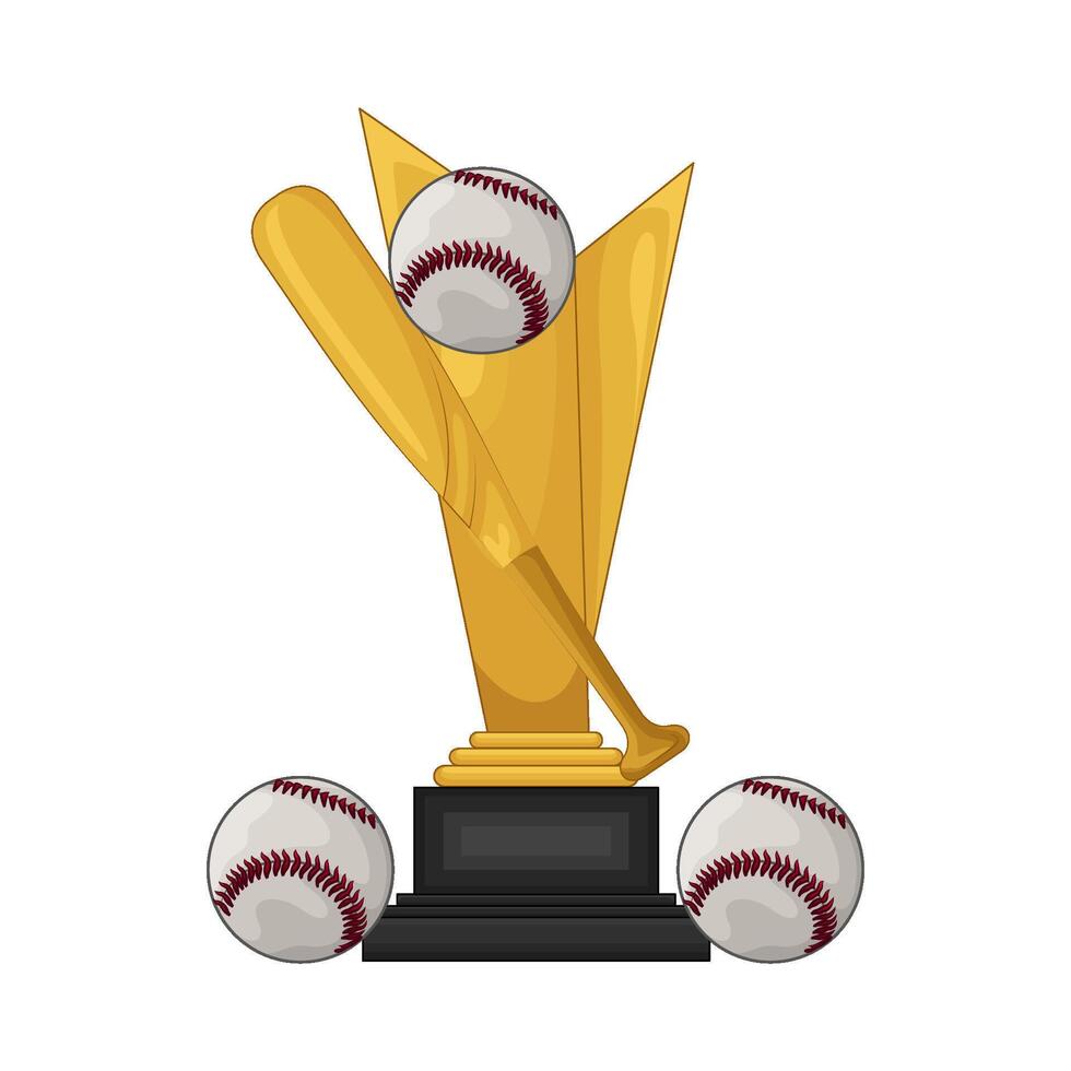 Illustration of baseball cup vector
