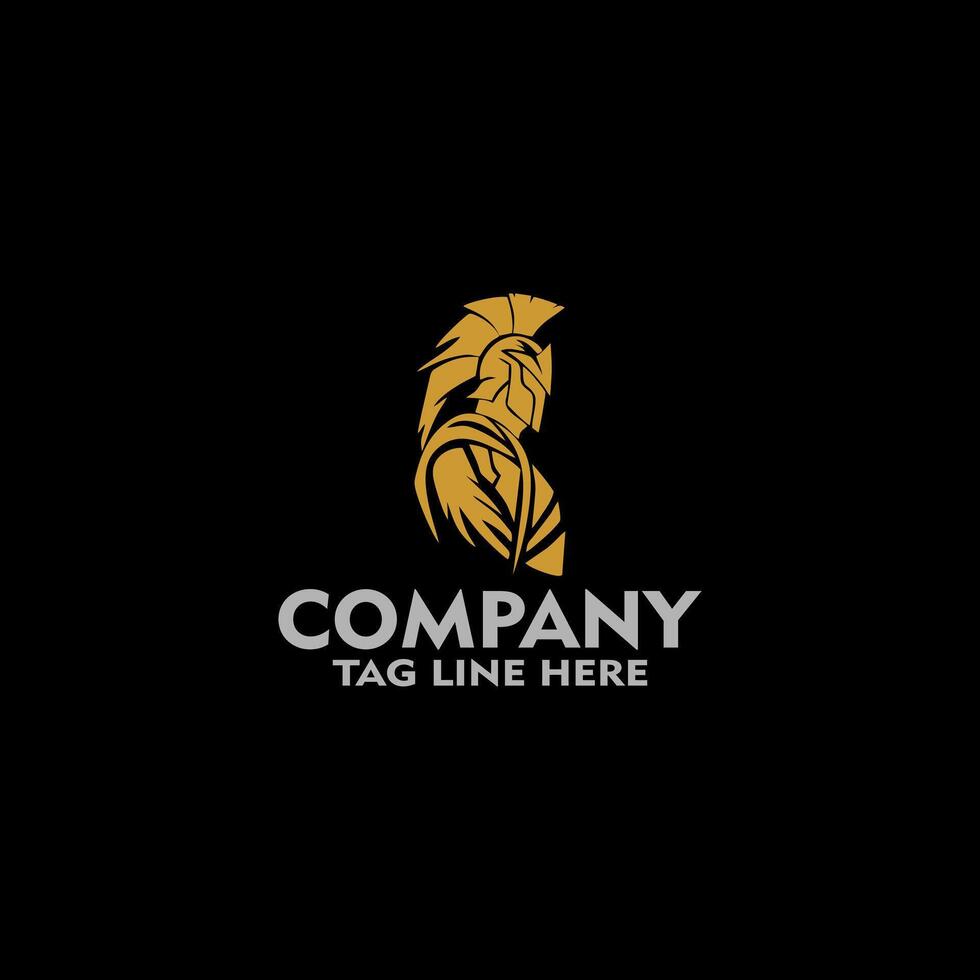 Spartan Head Company Logo 42892318 Vector Art at Vecteezy