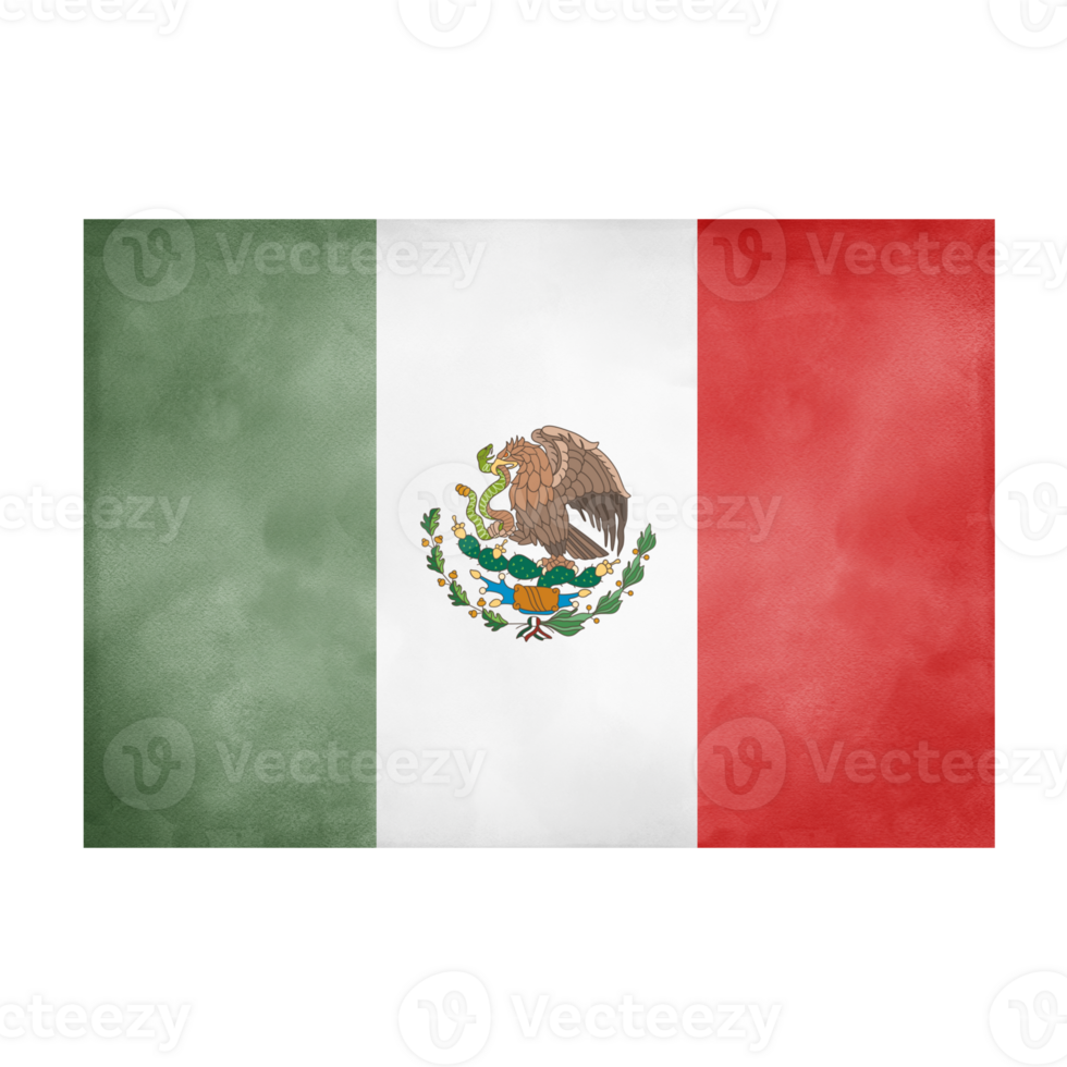 Illustration of the Mexican flag png