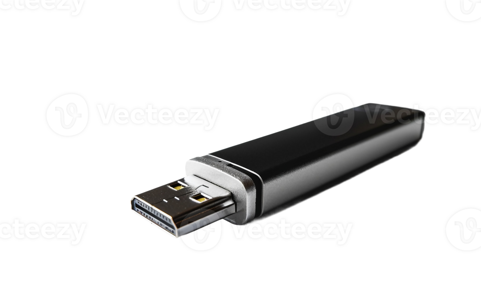 USB Flash Drive on the transparent background, Format png