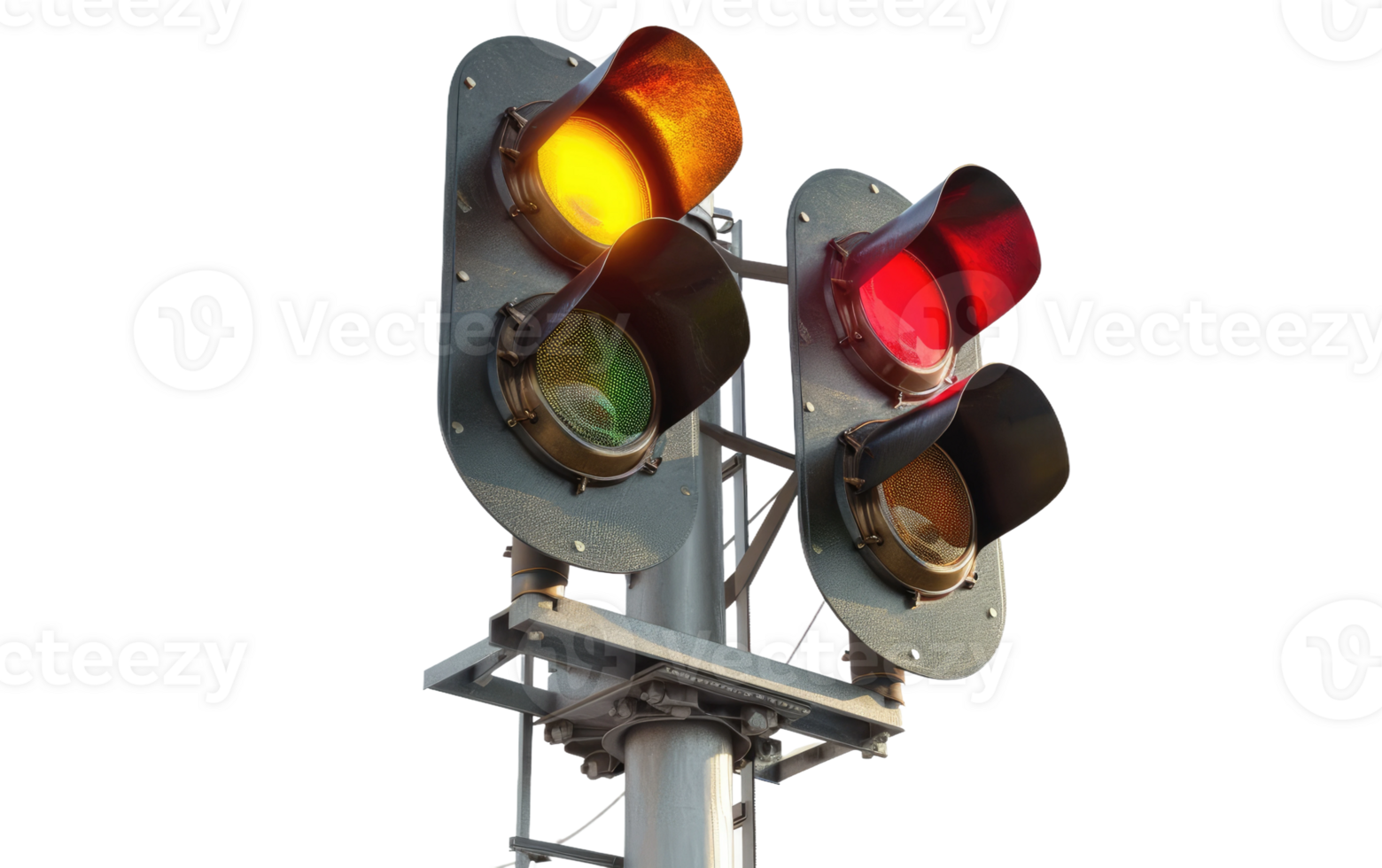 Railroad Crossing Lights png