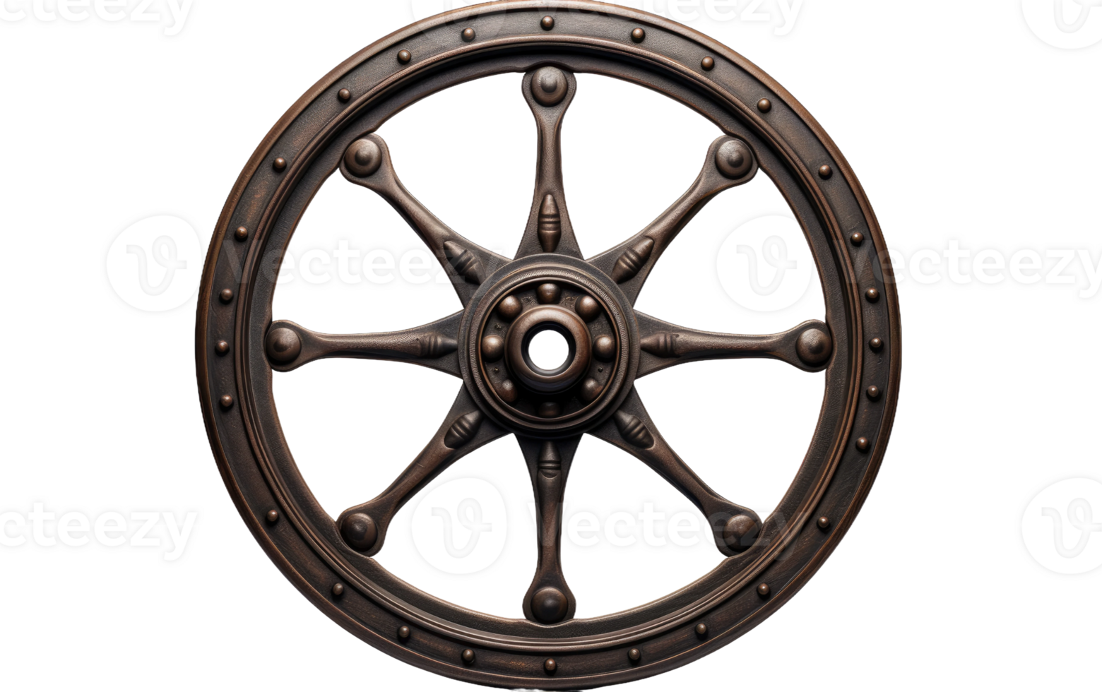 Iron Wheel on transparent background png