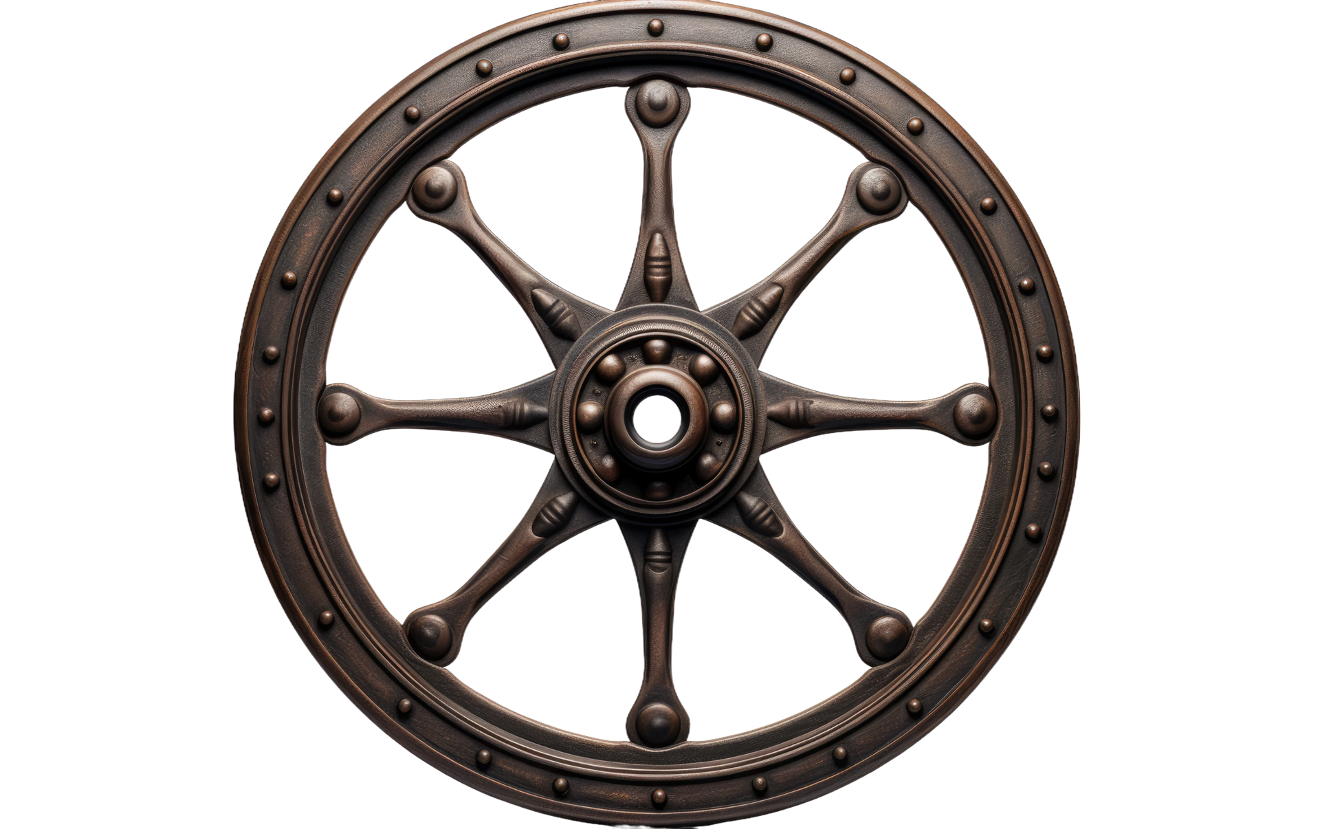 Iron Wheel on transparent background 42894589 PNG