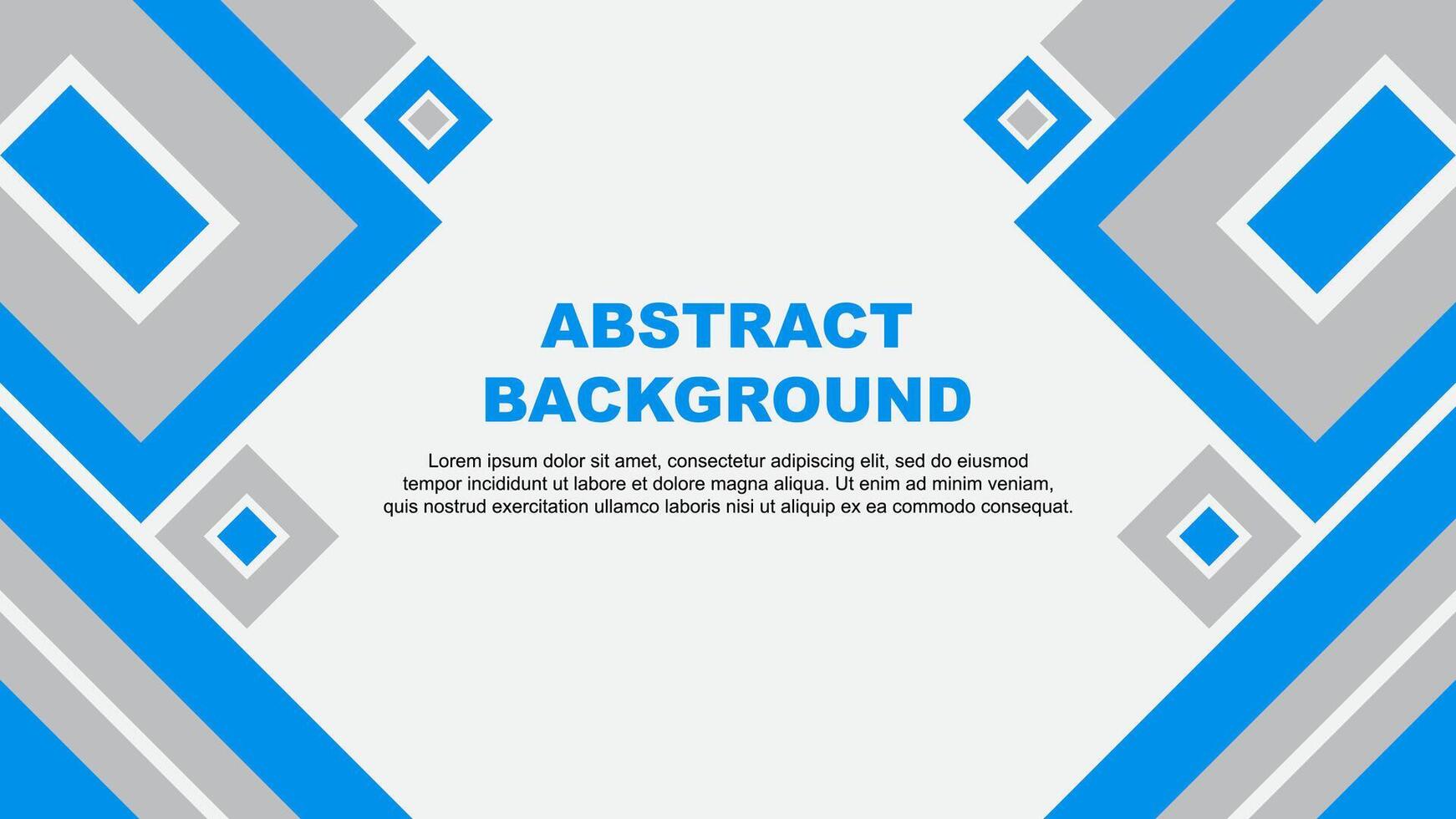 Abstract Background Design Template. Banner Wallpaper Illustration. Cyan Cartoon vector