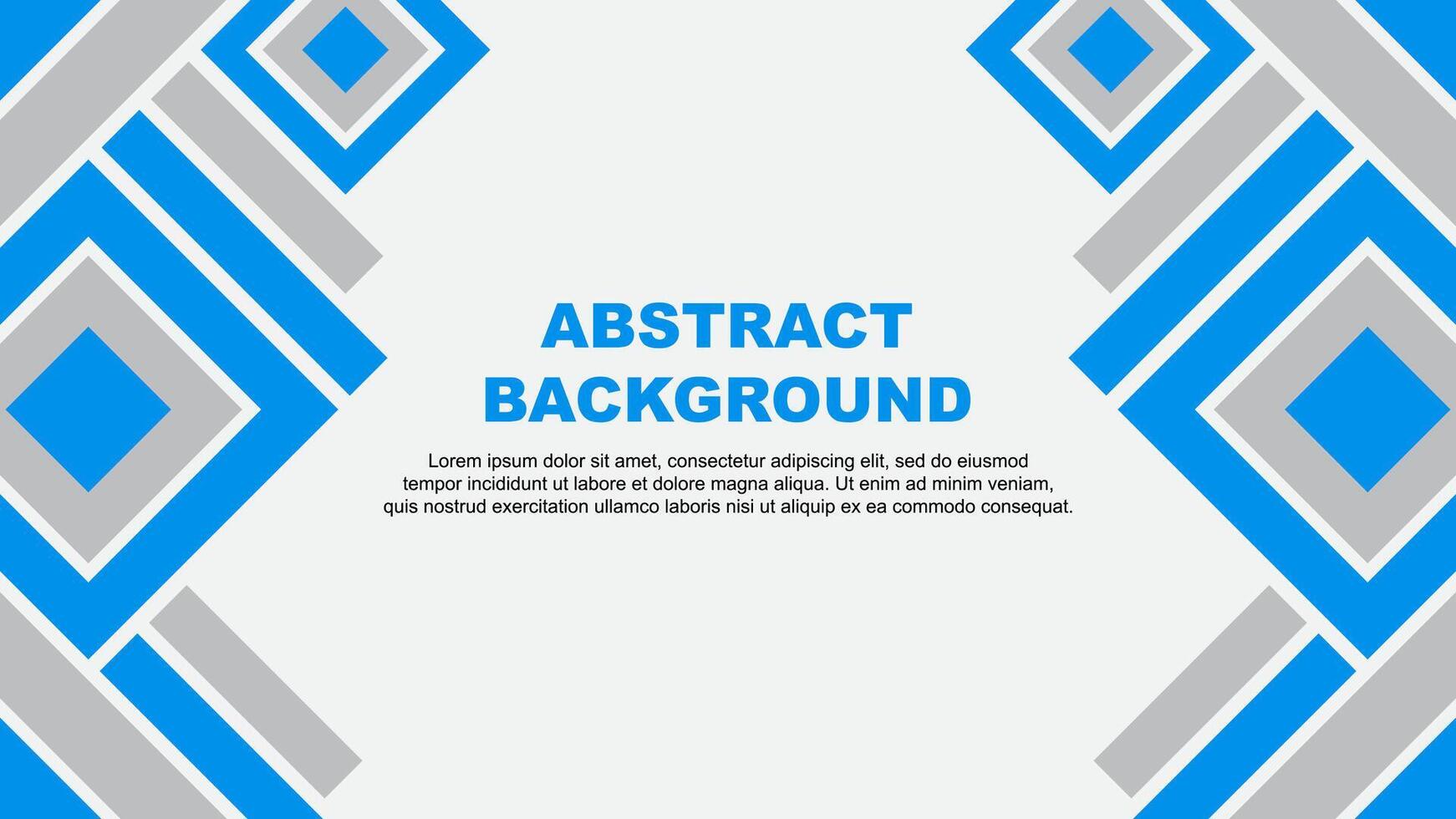 Abstract Background Design Template. Banner Wallpaper Illustration. Cyan vector