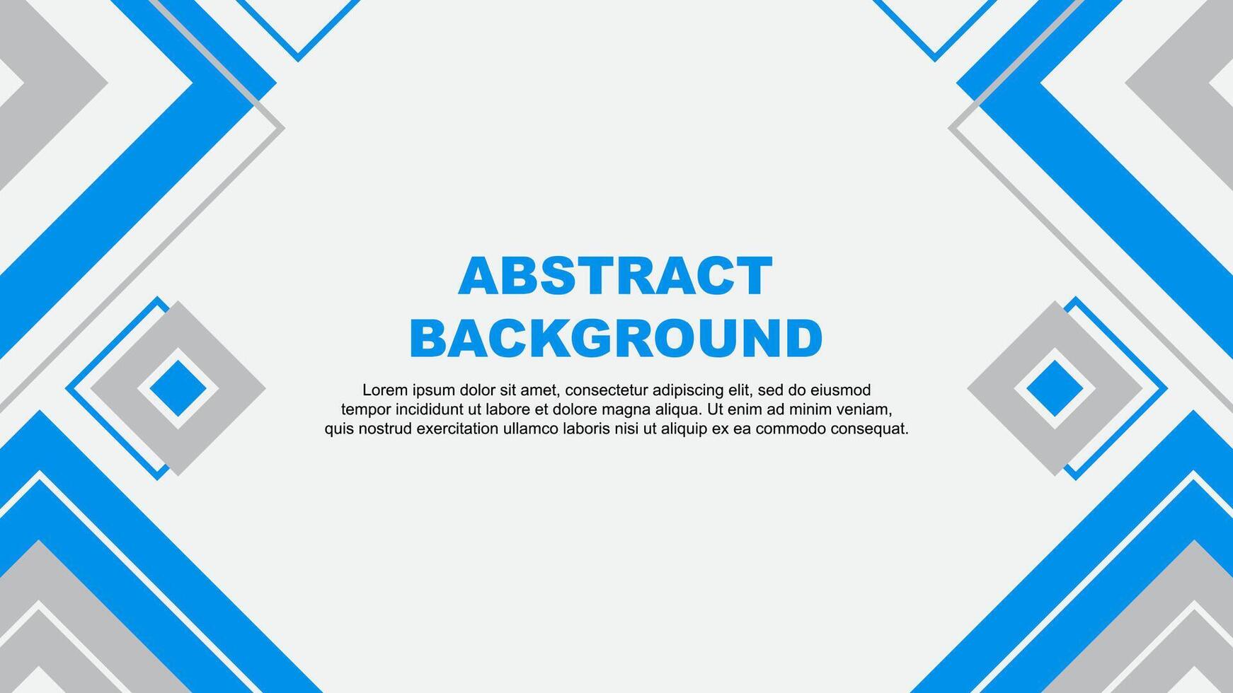 Abstract Background Design Template. Banner Wallpaper Illustration. Cyan Background vector