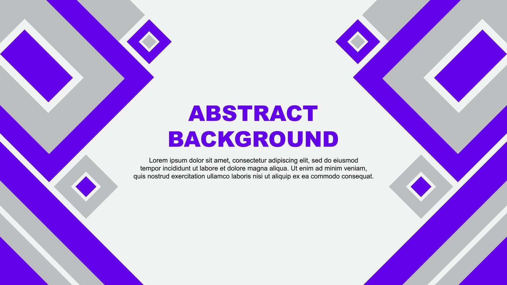 Abstract Background Design Template. Banner Wallpaper Illustration. Deep Purple Cartoon vector