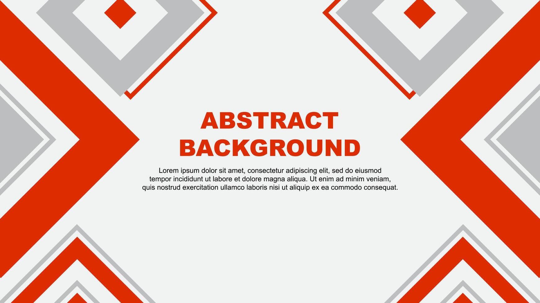 Abstract Background Design Template. Banner Wallpaper Illustration. Deep Orange Independence Day vector