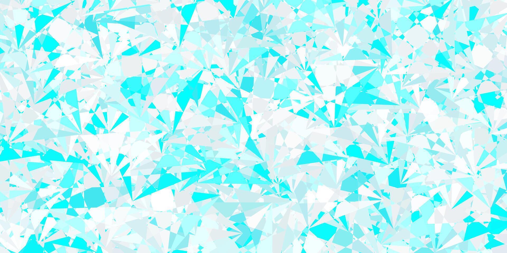 Light Pink, Blue background with triangles. vector