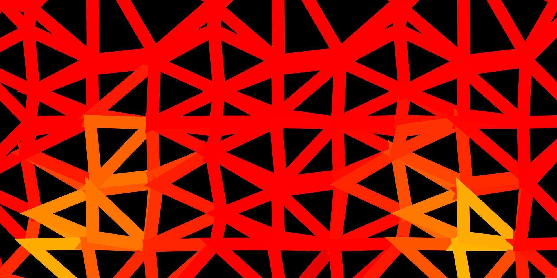 Light orange polygonal background. vector