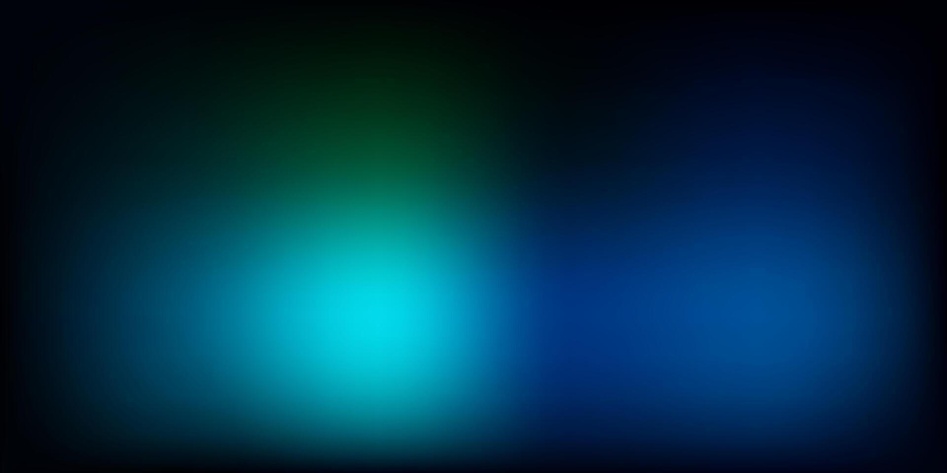 Dark Blue, Green abstract blur background. vector