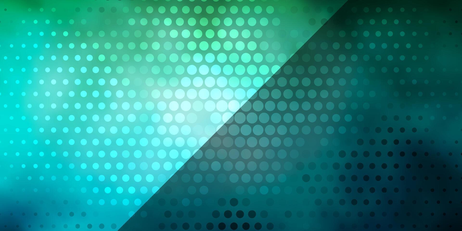 Light Blue, Green background with circles. vector