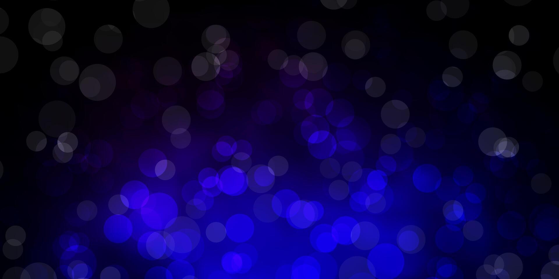 Dark Blue, Red backdrop with dots. vector