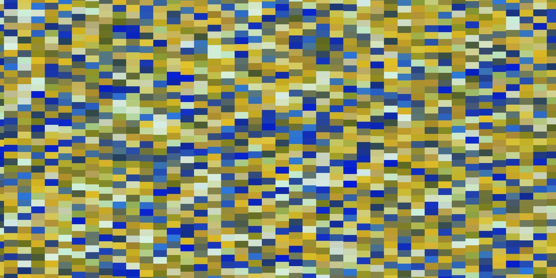 Light Blue, Yellow texture in rectangular style. vector