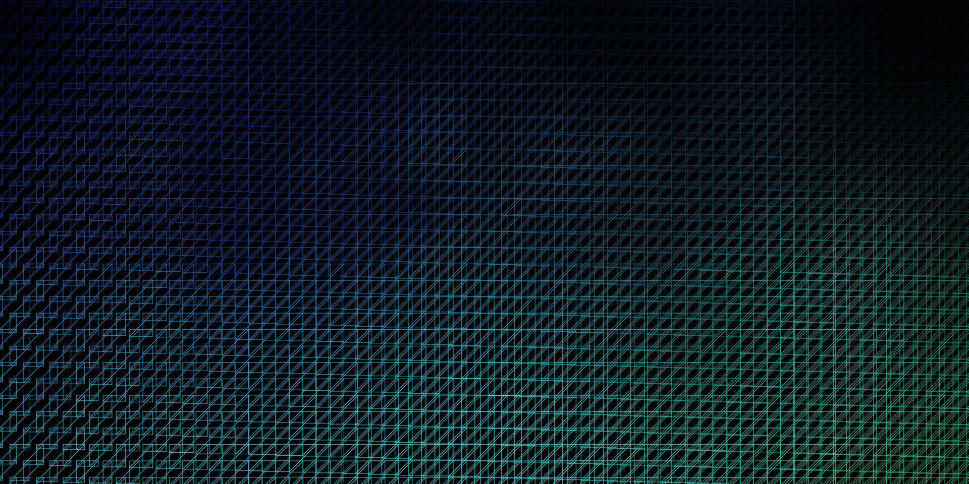 Dark Blue, Green background with lines. vector