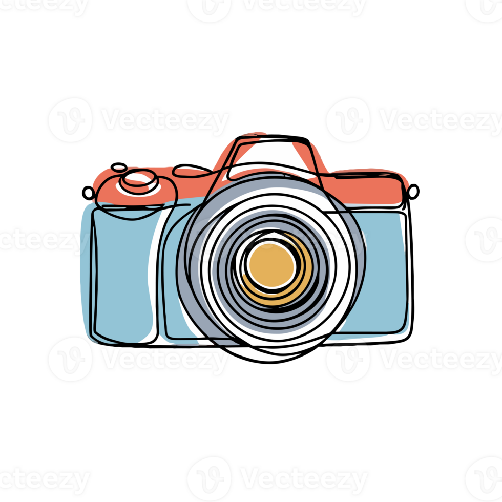 colorful camera slr png