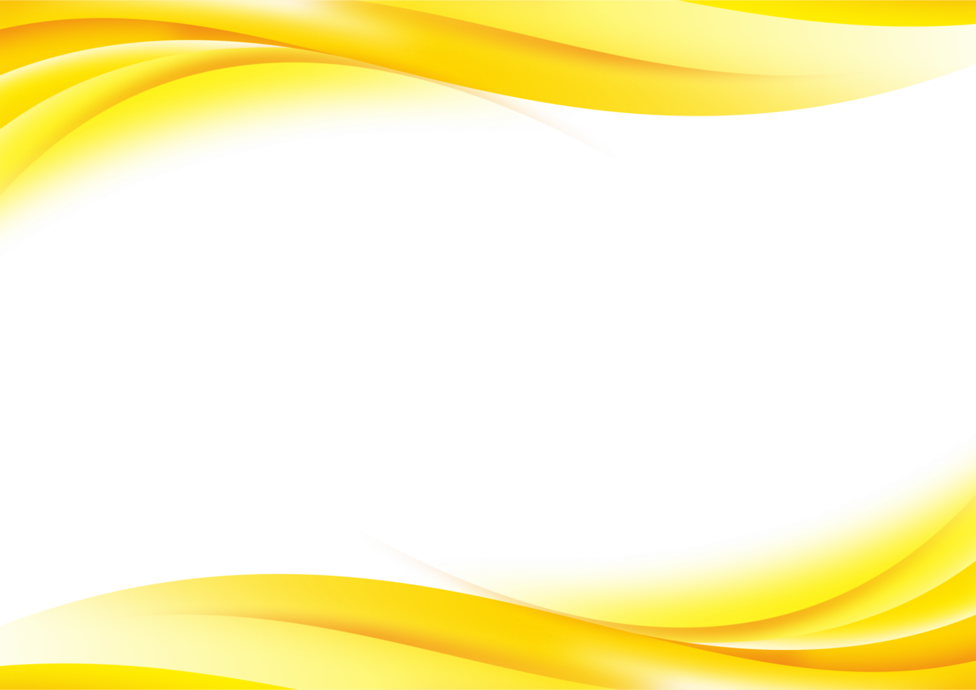 Frais Contexte abstrait vague courbe Jaune Orange png