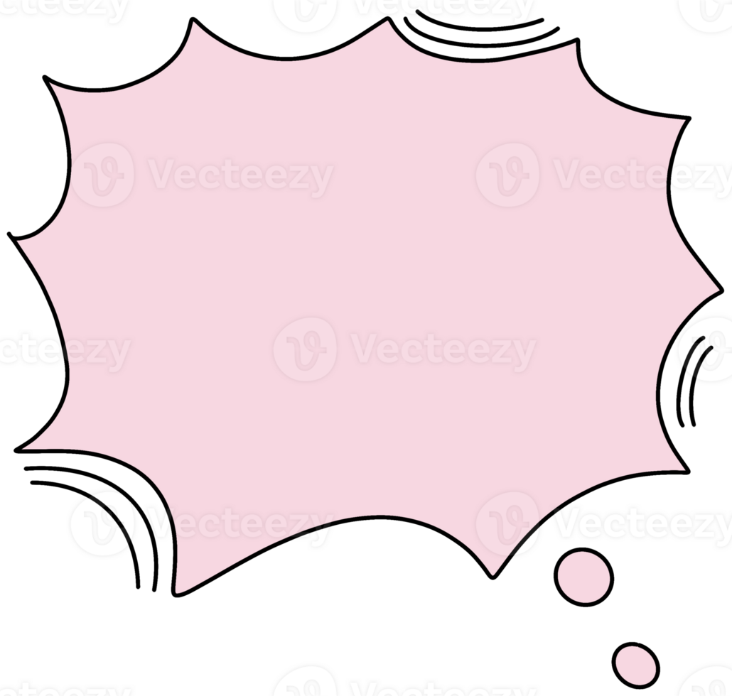 Boom Speech box text png