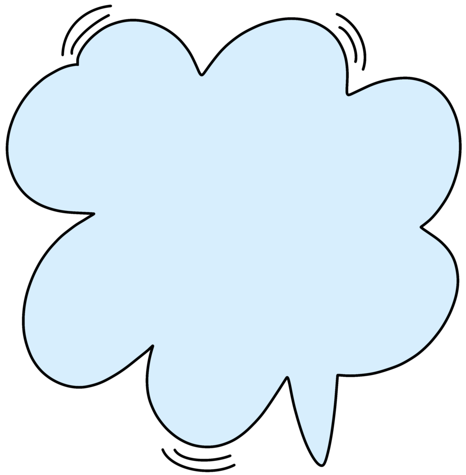 Speech bubble text png