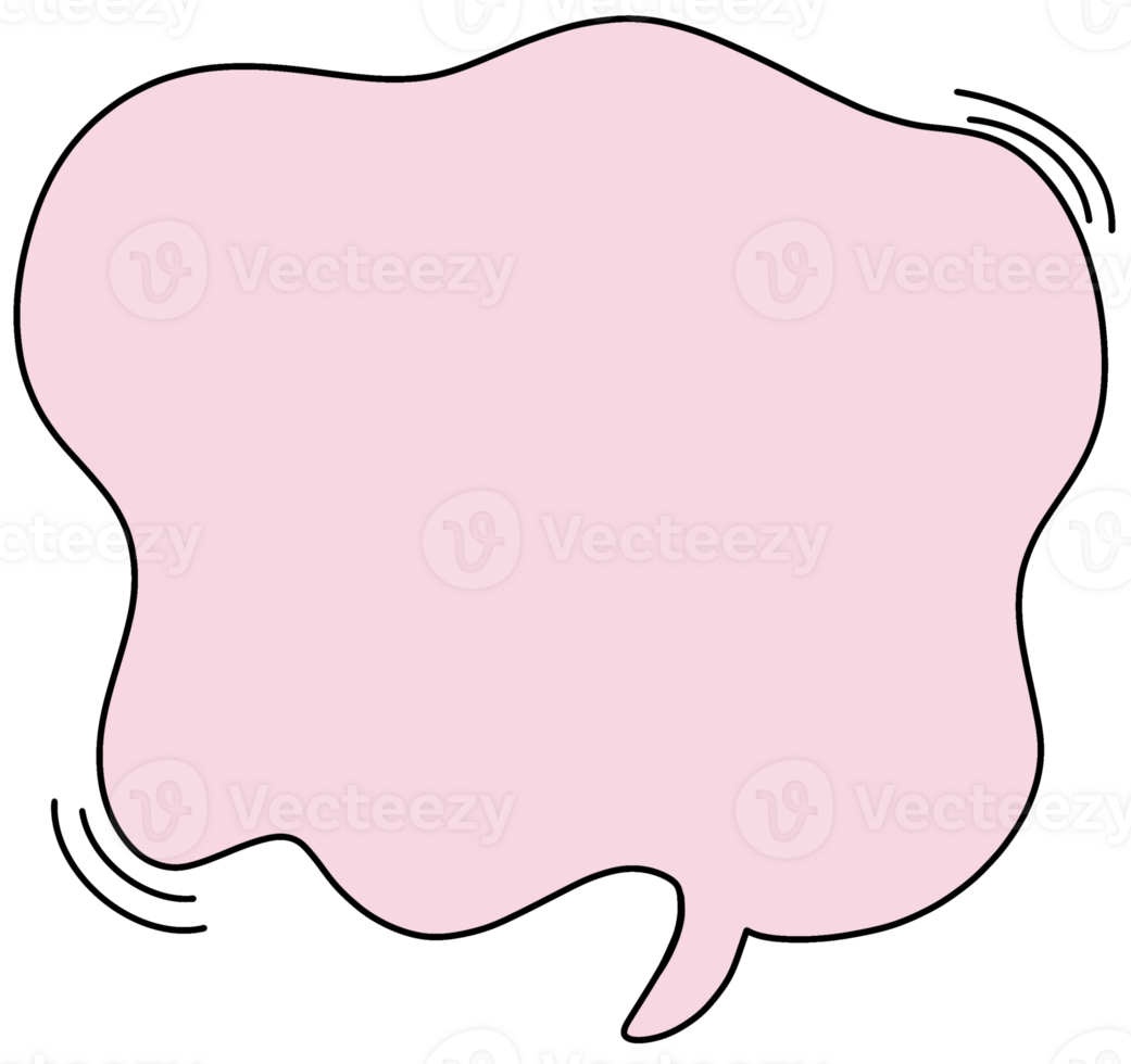 Speech box text png